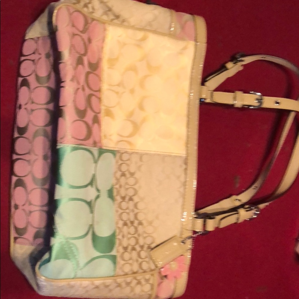 Coach patchwork bag